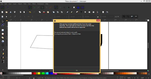 Inkscape extensions output 6