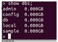 MongoDB List Databases 3