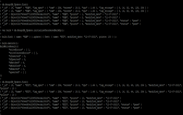MongoDB bulk update 3