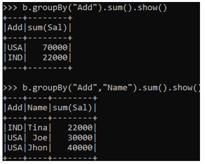 Grouping and sum using the multiple columns