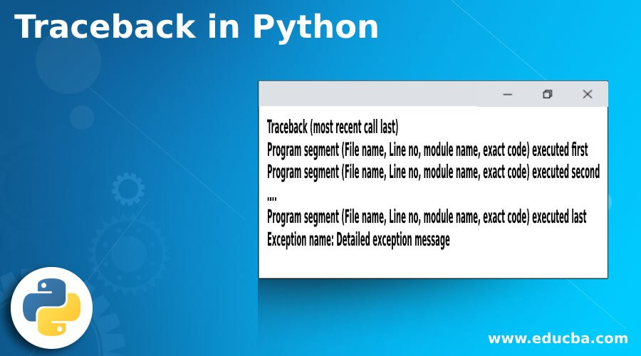 Traceback in Python