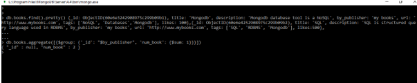 aggration in MongoDB 1