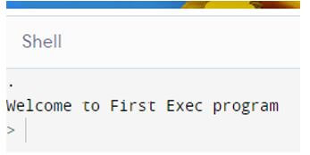 exec Python 1