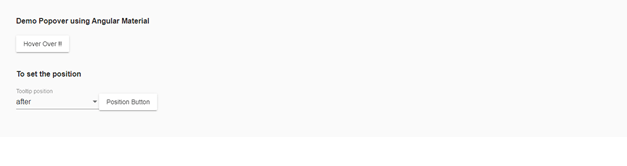 Angular material popover output 1