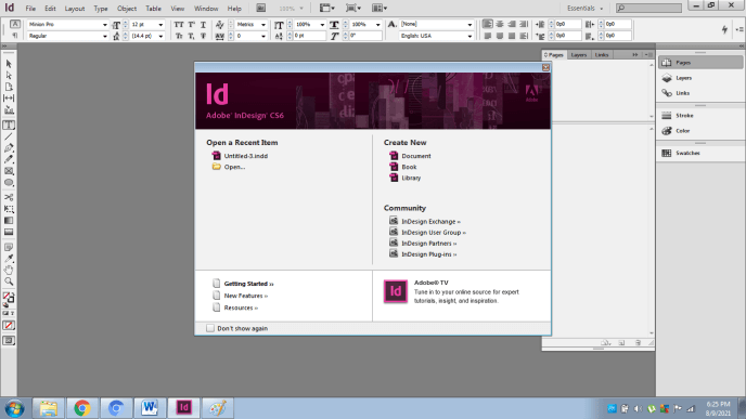 InDesign book templates output 1