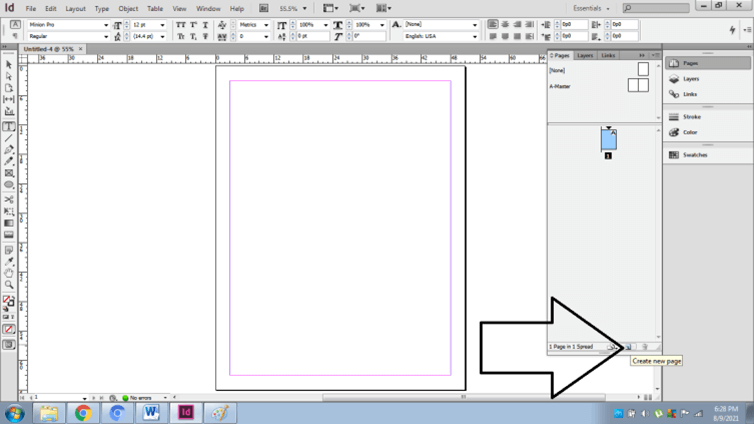 InDesign book templates output 10