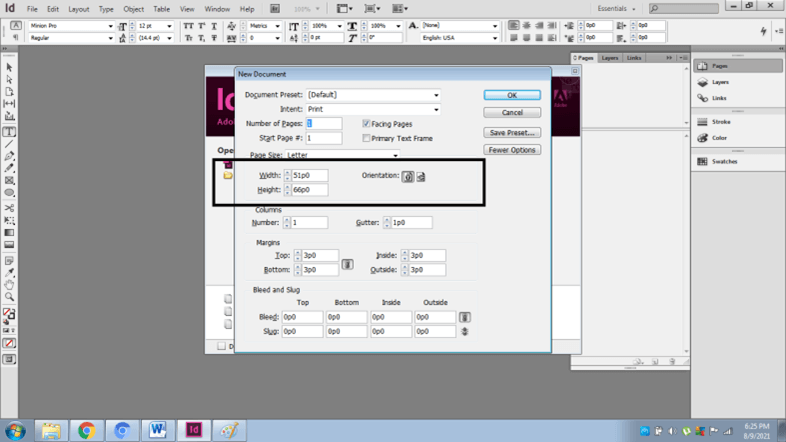 InDesign book templates output 3