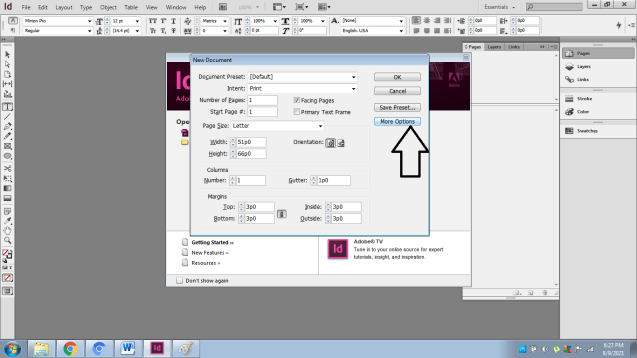 InDesign book templates output 7.1