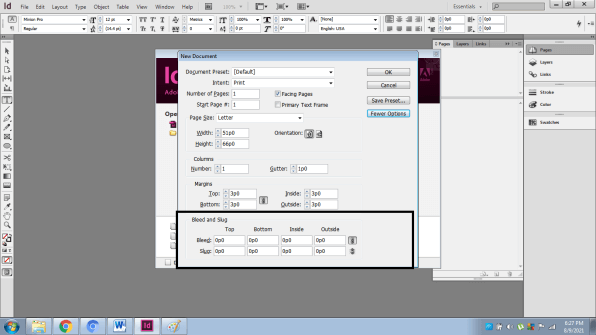 InDesign book templates output 7.2