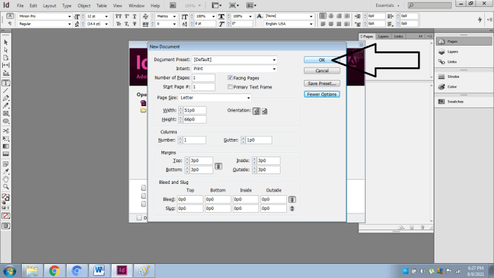 InDesign book templates output 8