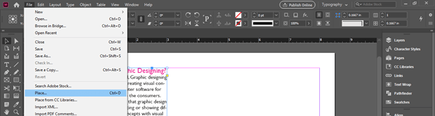 InDesign center text vertically output 5