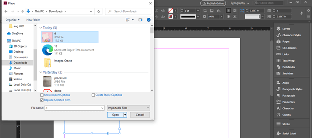 InDesign center text vertically output 6