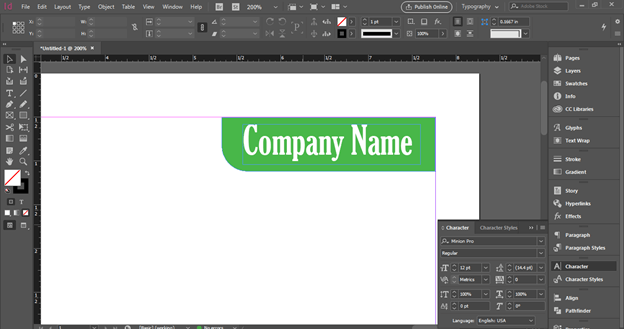 InDesign invoice template output 10
