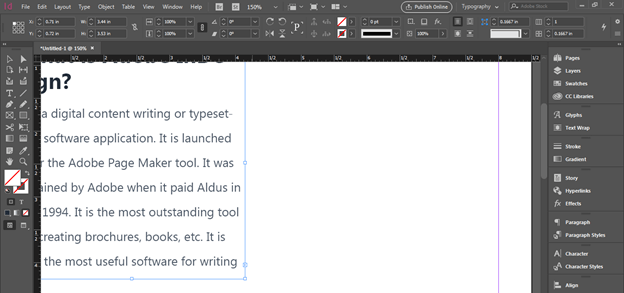 InDesign link text boxes output 7