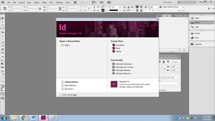 InDesign presentation templates output 1