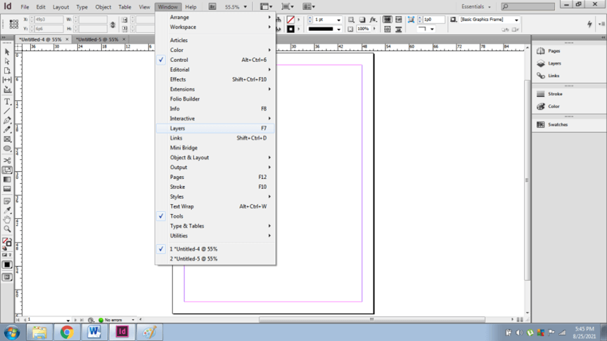 InDesign presentation templates output 5