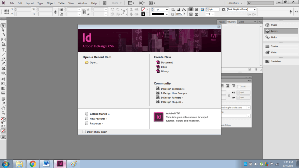InDesign underline output 1