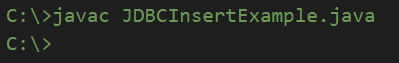 JDBC Insert 2