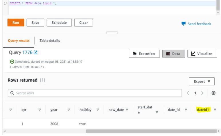 Redshift add column 13