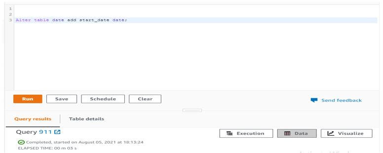 Redshift add column 6