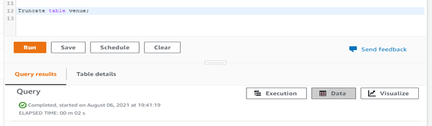 Redshift truncate output 2
