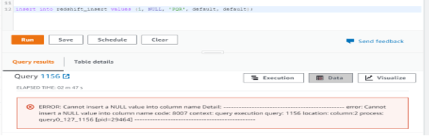 redshift insert into1