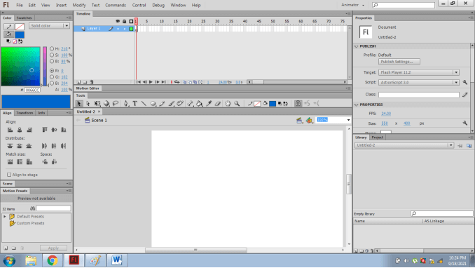 ADOBE FLASH CS6 output 4