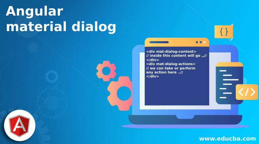 Angular material dialog