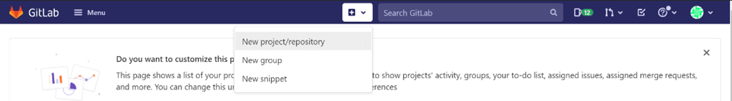 GitLab repository output 2
