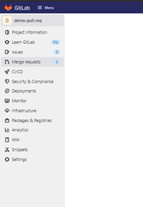 Gitlab pull request output 2