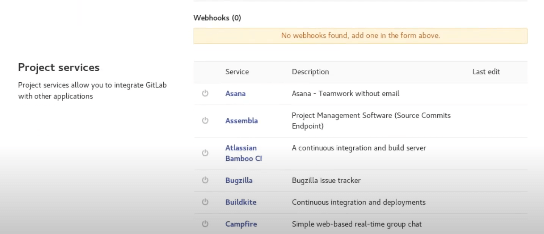 Gitlab webhook output 2