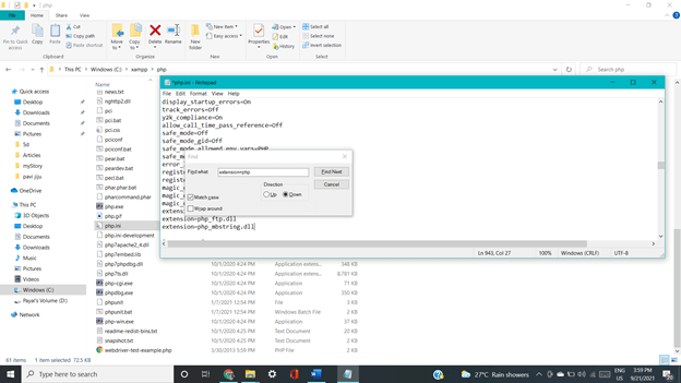 MariaDB phpMyAdmin output 6
