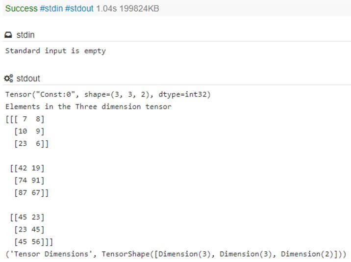TensorFlow Reshape 3