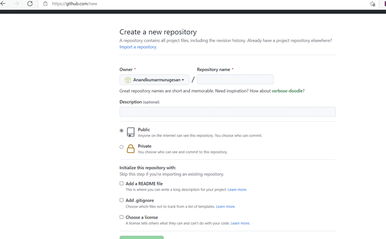 github vscode output 1