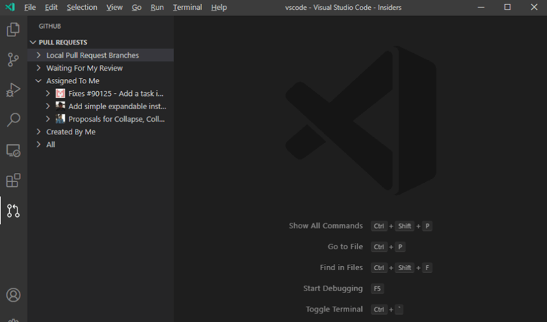 github vscode output 3
