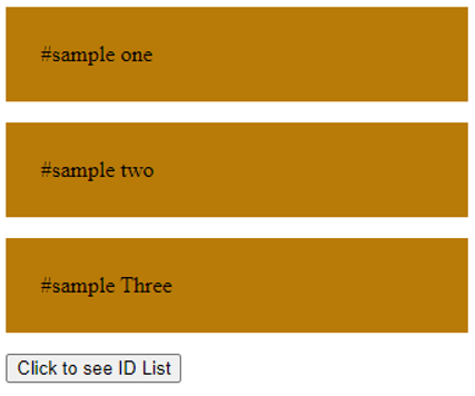 jQuery get element id 3