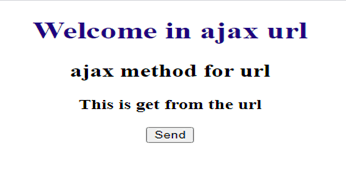 jquery ajax url output 2