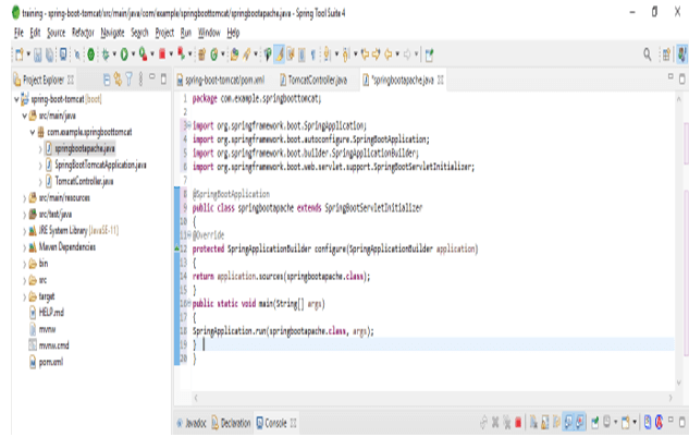 Spring Boot Tomcat 9