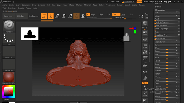 Zbrush 3D Printing output 10