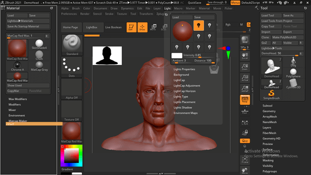 Zbrush Render output 10