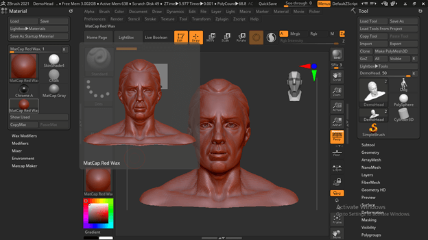 Zbrush Render output 9