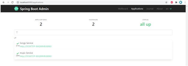 Spring Boot Admin image 5