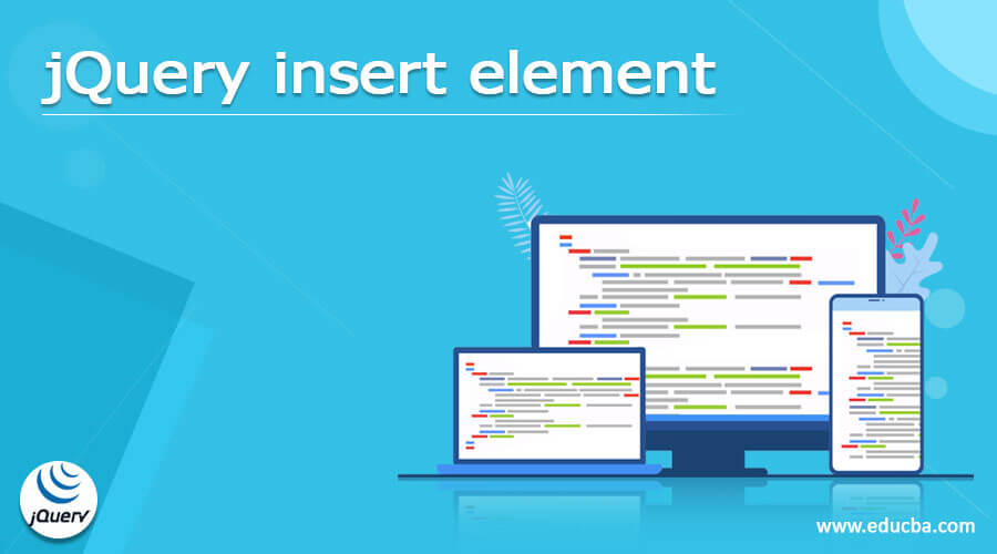 jQuery insert element