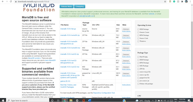mariadb for windows output 2