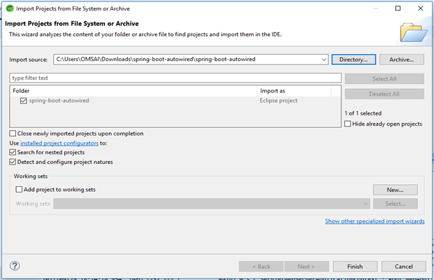 spring boot autowired output 6