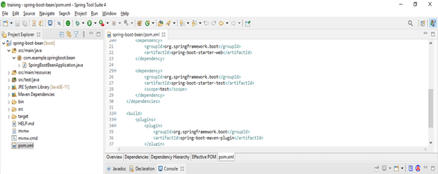 spring boot bean output 4