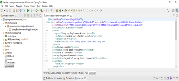 spring boot framework output 3