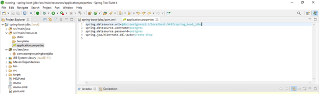 spring boot jdbc output 5