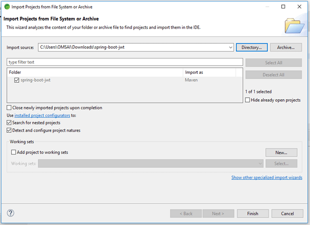 spring boot jwt output 2