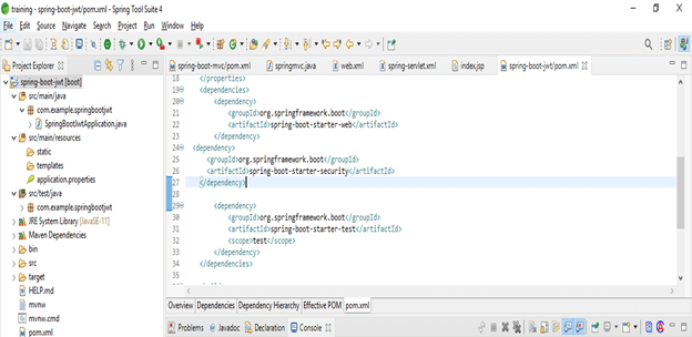 spring boot jwt output 4